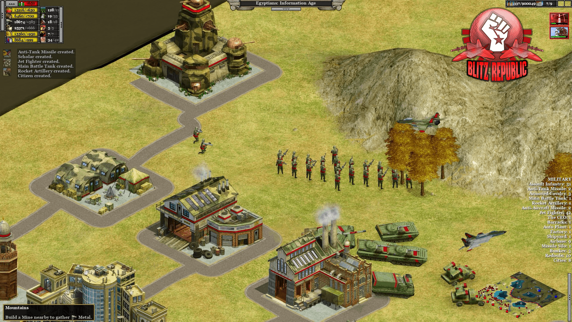 Blitz Republic Rise of Nations Mod ready for August 2021 release, TeraBlitz