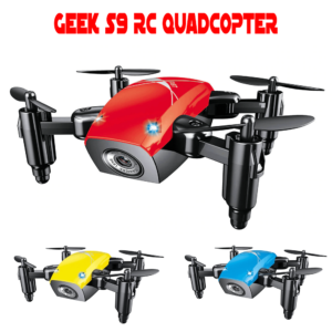 Geek S9 RC Quadcopter Mini Pocket Drone with HD Camera