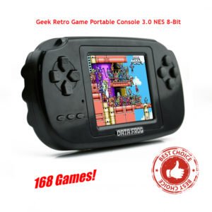 Geek Retro Game Portable Console 3.0 Inch NES 8-Bit 168 Games
