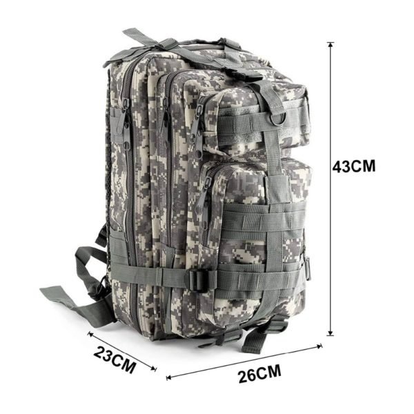 Survival 1000D Nylon Tactical Military Backpack | Waterproof 28L Capacity | Outdoor Camping Hiking