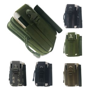 Survival D006 Tactical Waist Pouch Bag | For Mobile Phones, Tools, Pen, and Gadgets