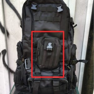 Survival D006 Tactical Waist Pouch Bag | For Mobile Phones, Tools, Pen, and Gadgets